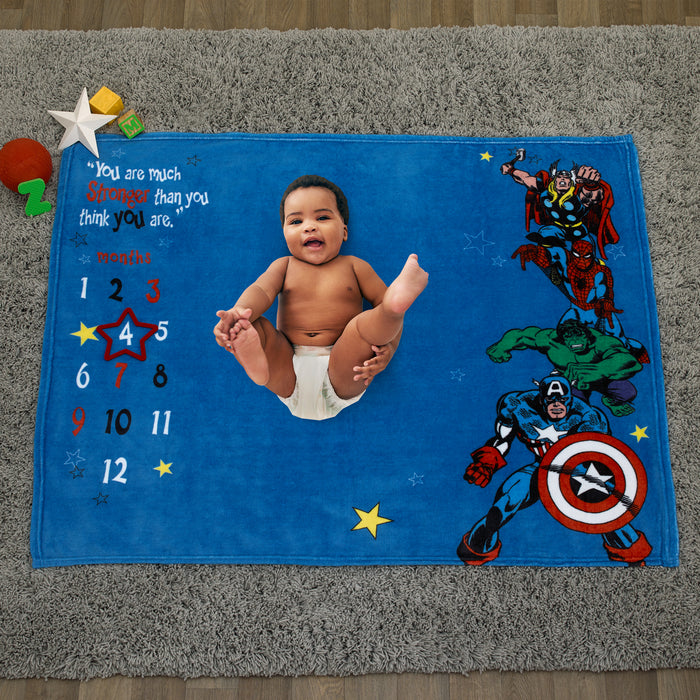 Marvel Marvel Comics Milestone Baby Blanket