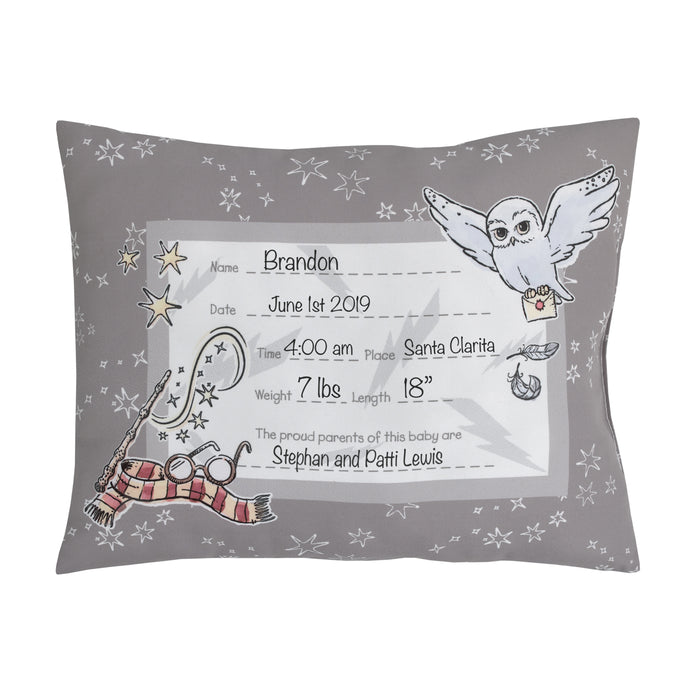 Warner Brothers Harry Potter Magical Moments Keepsake Pillow