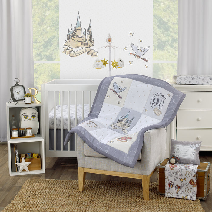 Warner Brothers Harry Potter Magical Moments 3 Piece Nursery Crib Bedding Set