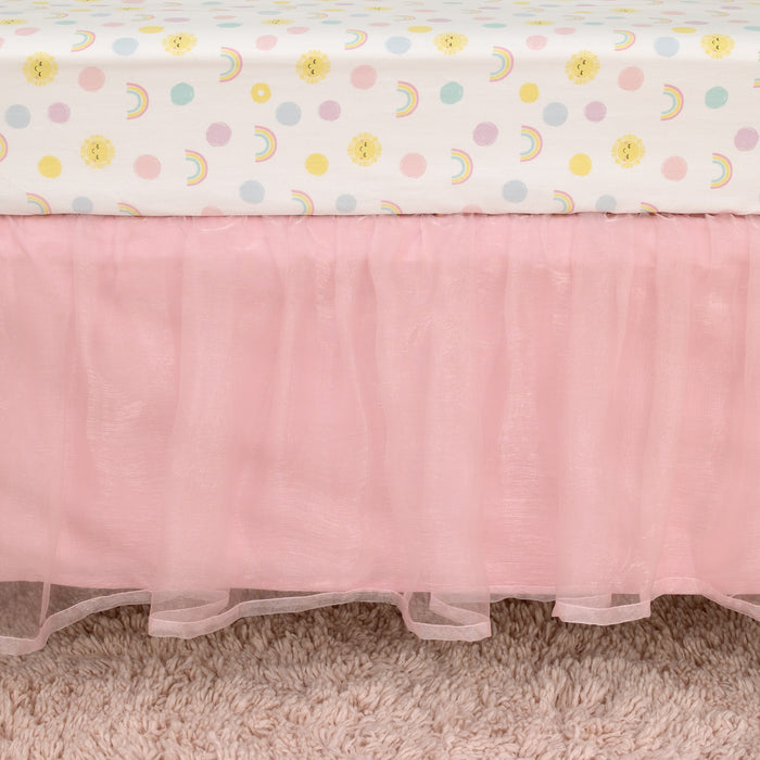 NoJo Happy Days 100% Cotton Nursery Fitted Crib Sheet.