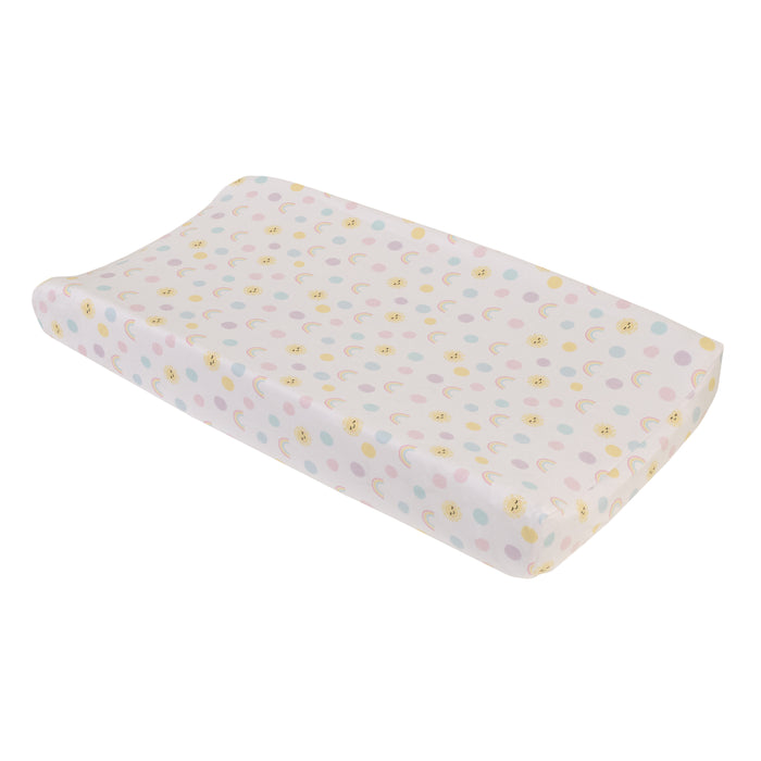 NoJo Happy Days Contoured Changing Pad Cover