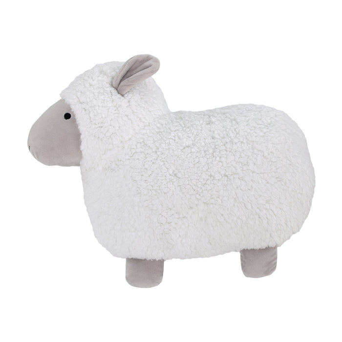 NoJo Together is Better Decorative Character Lamb Shaped Pillow