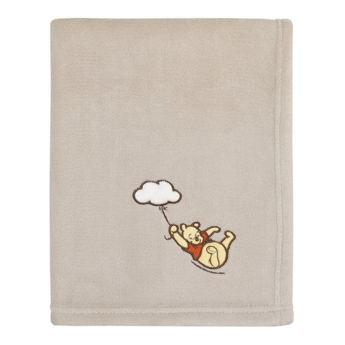 Disney Winnie the Pooh Blustery Day Super Soft Baby Blanket