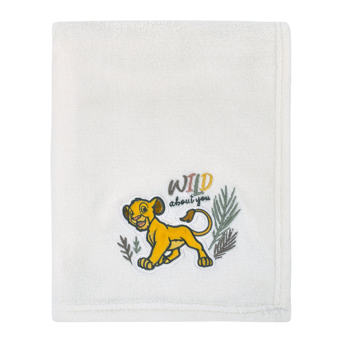 Disney Lion King Wild About You Super Soft Baby Blanket