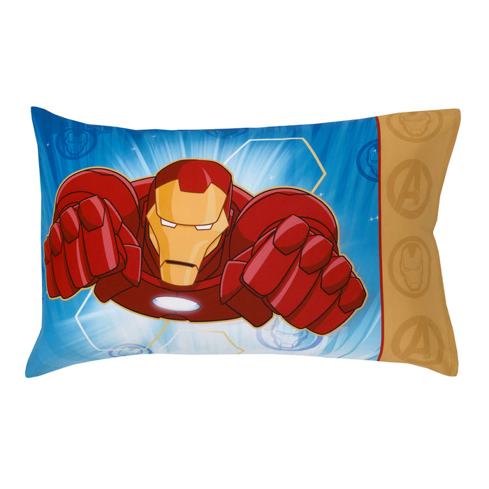 Marvel Avengers - Iron Man 4 Piece Toddler Bedding Set