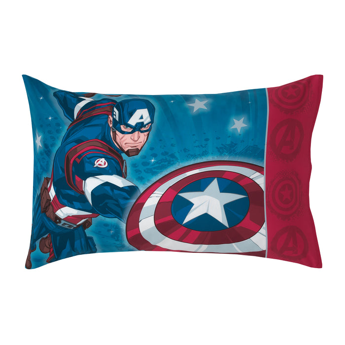Marvel Captain America 4pc Toddler Bed Set