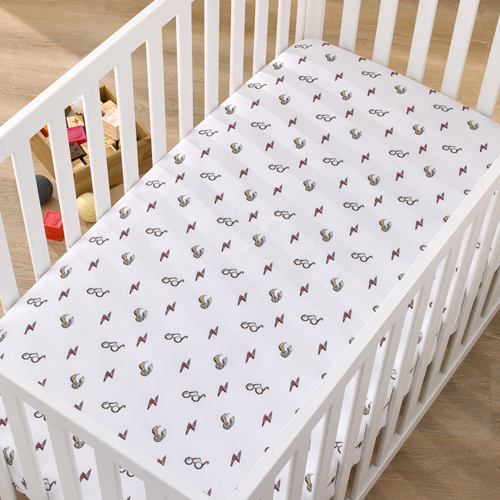 Warner Brothers Harry Potter Fitted Crib Sheet
