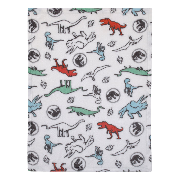 Jurassic World Baby Blanket