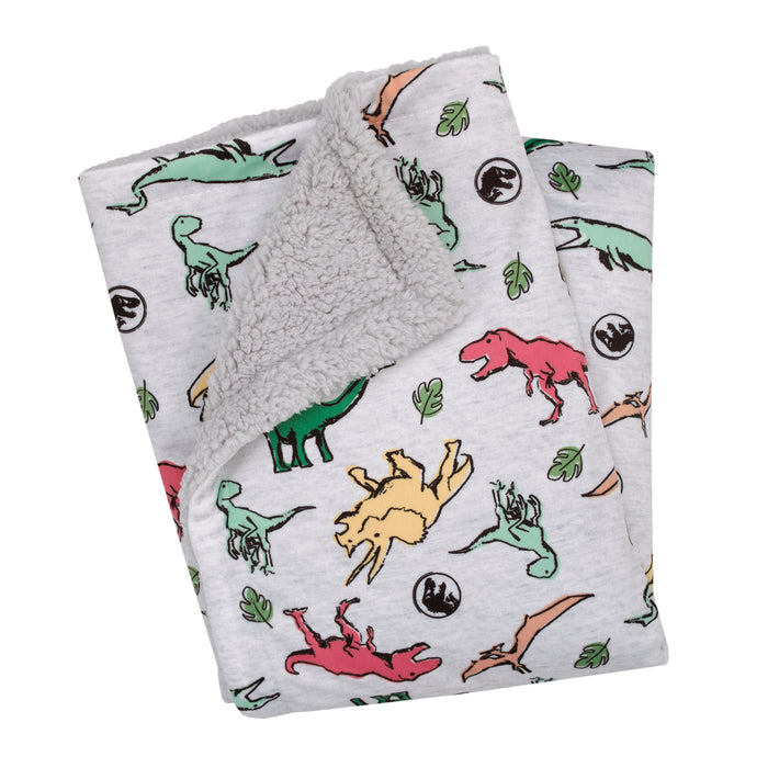 Jurassic World Dinosaur Baby Blanket