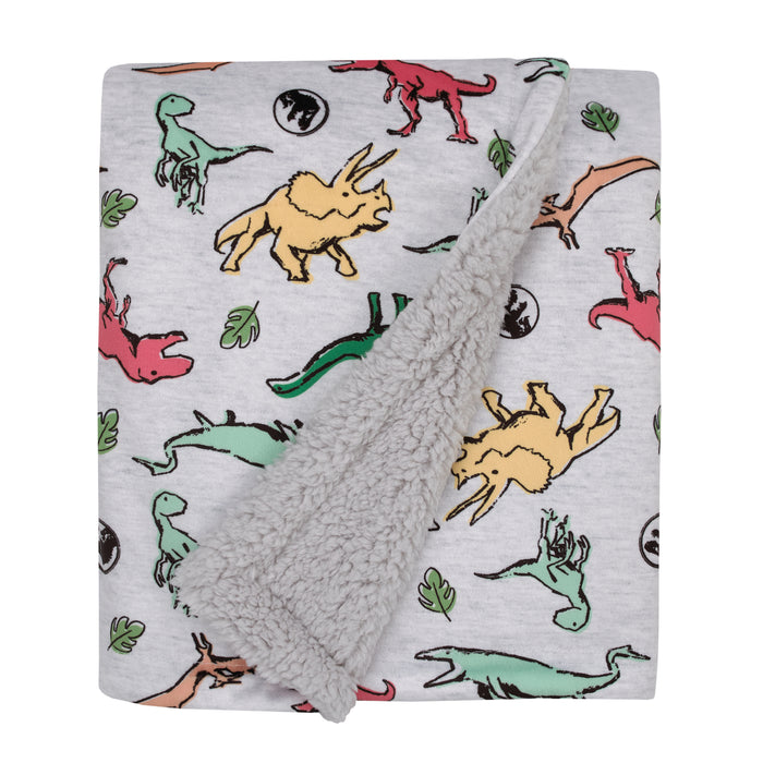 Jurassic World Dinosaur Baby Blanket