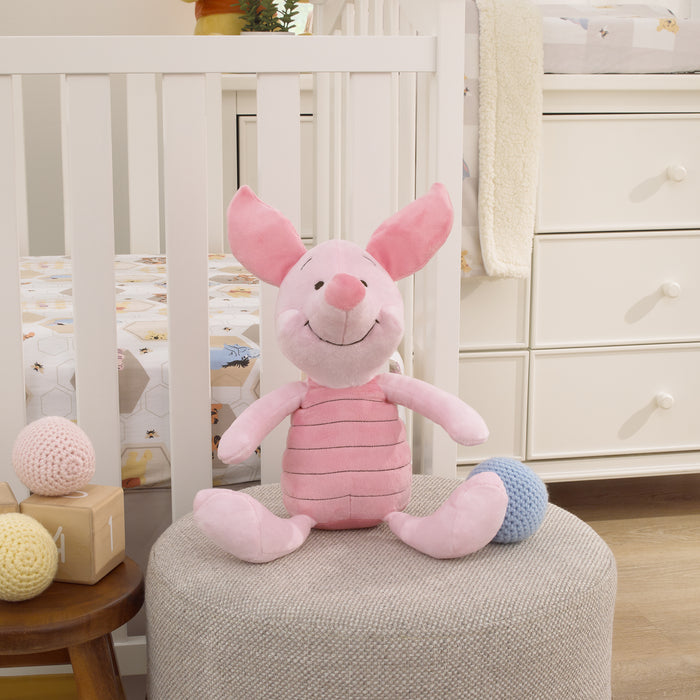 Disney Hugs and Honeycombs Piglet Plush Stuffed Animal