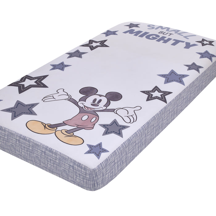 Disney Mickey "Small But Mighty" Photo Op Crib Sheet