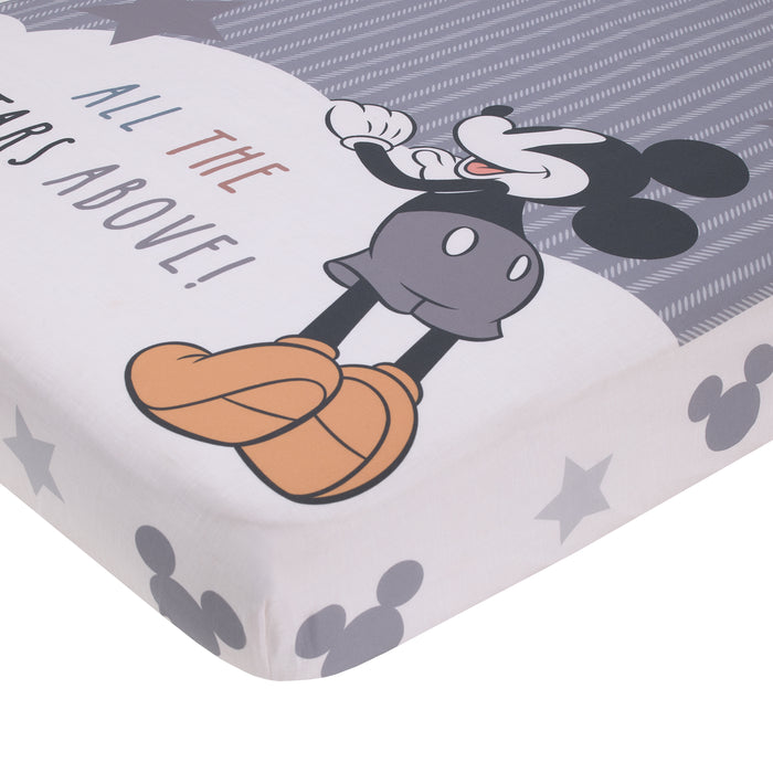 Disney Love Mickey Photo Op Fitted Crib Sheet
