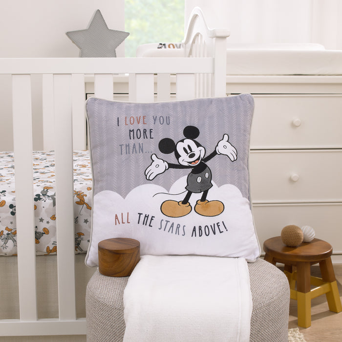 Disney Love Mickey Decorative Pillow