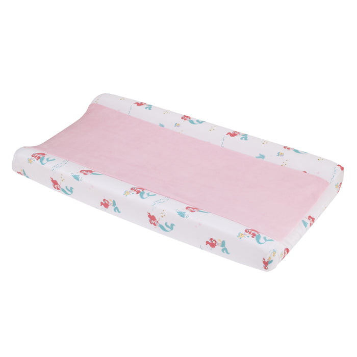 Disney Ariel Watercolor Wishes Contoured Changing Pad Cover