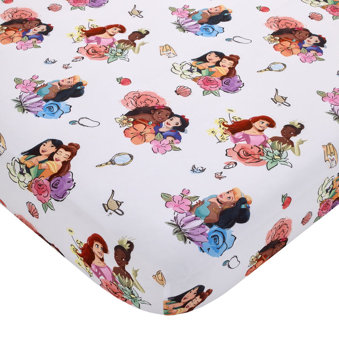 Disney Princesses 2pc Sheet Set, crib sheet & pillowcase