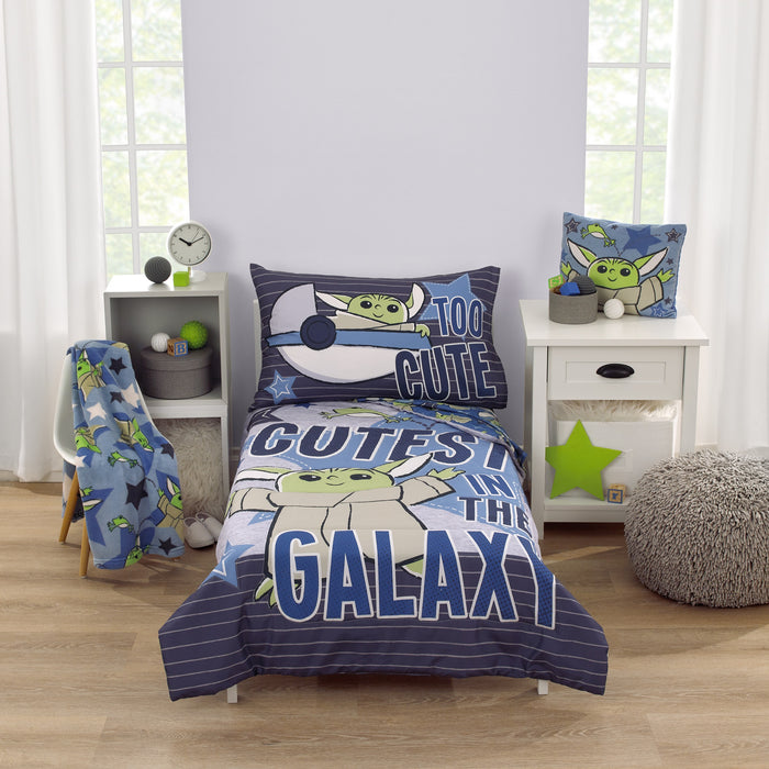 Star Wars The Child Cutest in the Galaxy 2 Piece Toddler Sheet Set