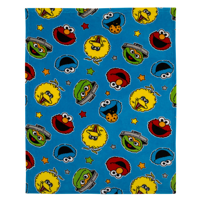 Sesame Street Come and Play Toddler Blanket