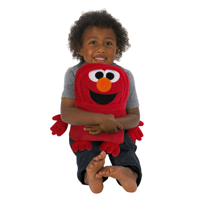 Sesame Street Come and Play Elmo Super Soft  Toddler Blanket