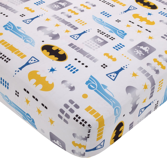 Warner Brothers Batman The Caped Crusader 2 Piece Toddler Sheet Set