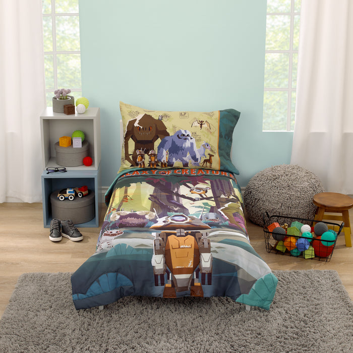 Star Wars Galaxy of Creatures 4pc Toddler Bed Set