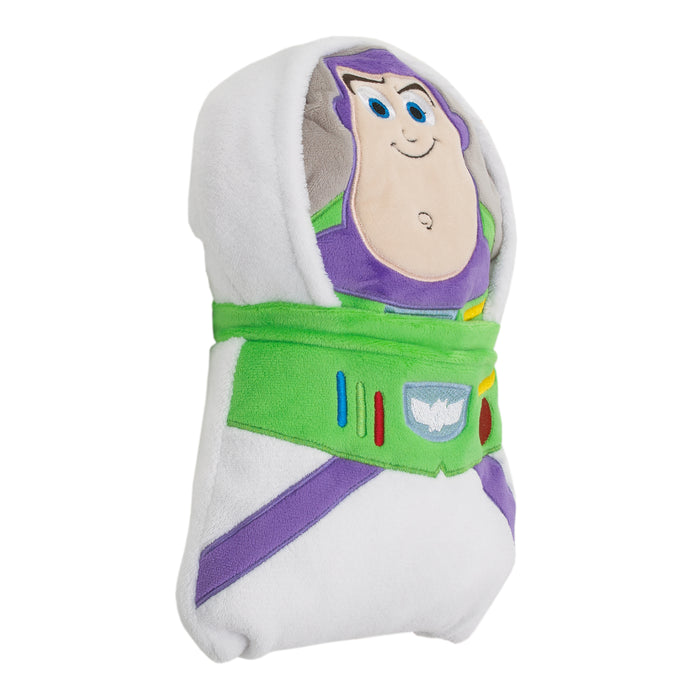 Disney It's Play Time Buzz Light year Shaped Toddler Blanket