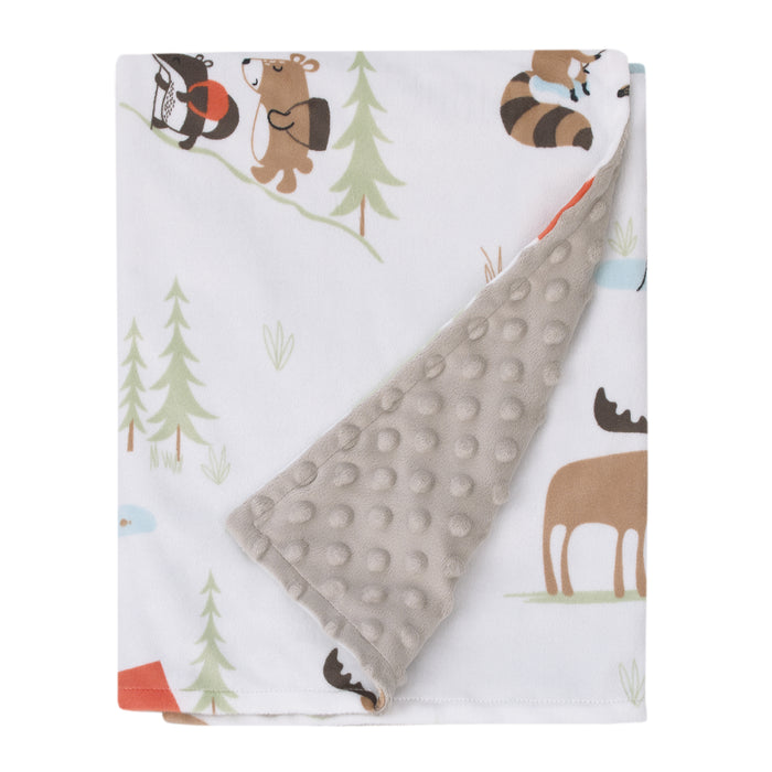 Little Love Camping Baby Blanket