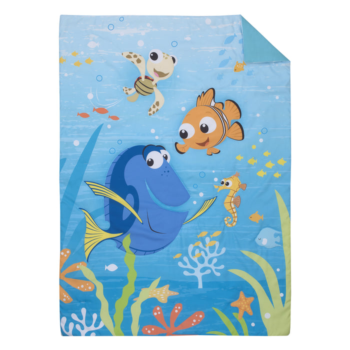 Disney Finding Nemo Let's Explore 4pc Toddler Bed Set