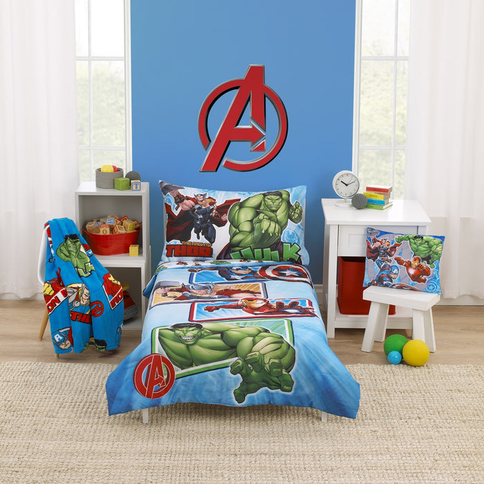 Marvel I Am A Hero 2pc Toddler Sheet Set