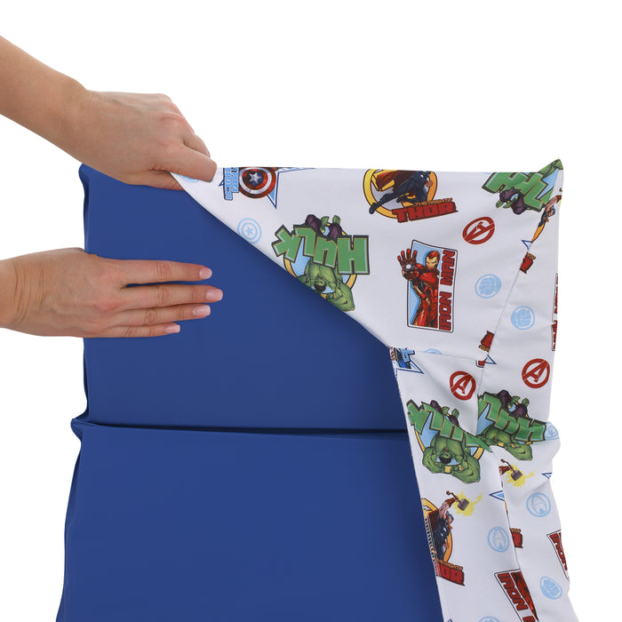 Marvel The Avengers I Am A Hero Preschool Nap Pad Sheet