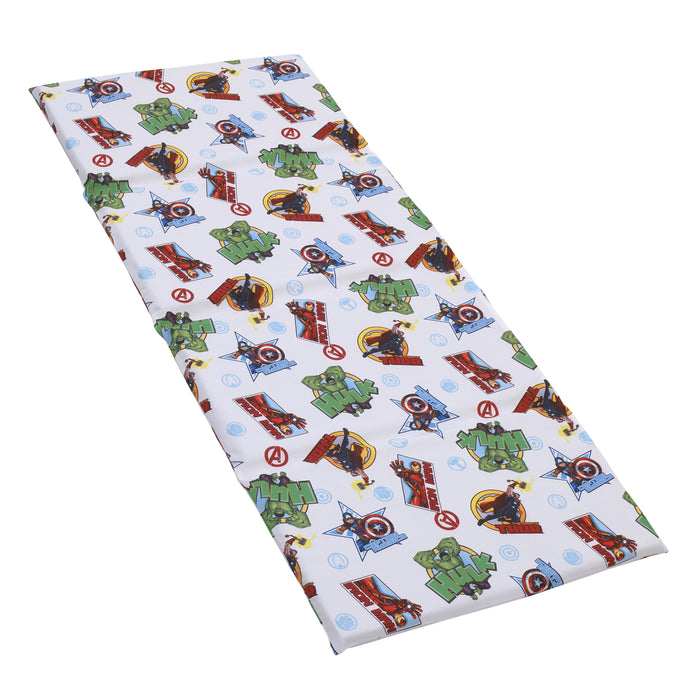 Marvel The Avengers I Am A Hero Preschool Nap Pad Sheet