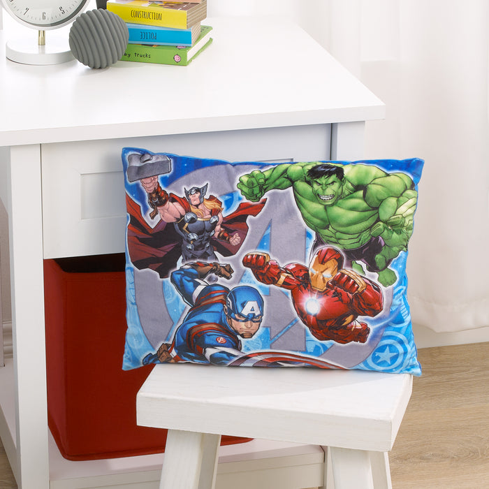 Marvel The Avengers I Am A Hero Decorative Toddler Pillow