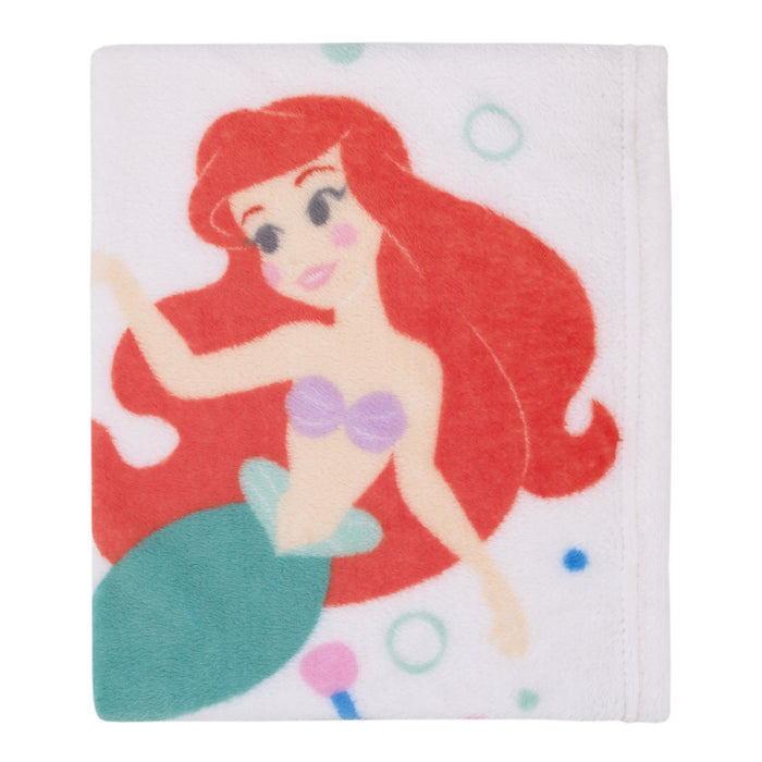 Disney Ariel Mermaid Life Photo Op Baby Blanket