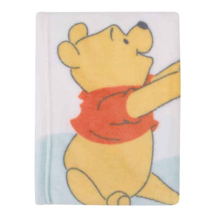 Disney Pooh Too Cute to Bear Photo Op Baby Blanket
