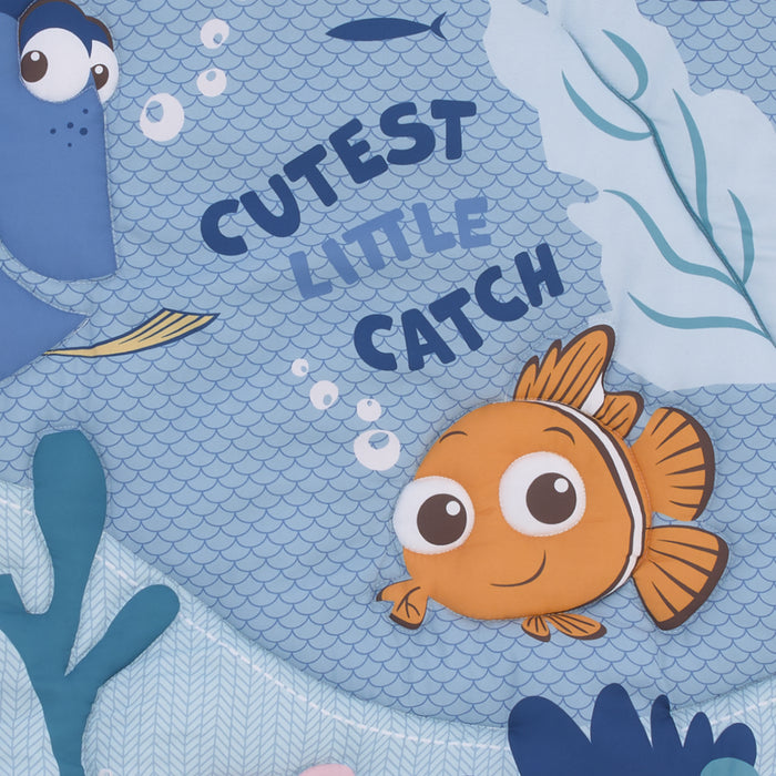 Disney Finding Nemo Cutest Little Catch 3 Piece Nursery Crib Bedding Set