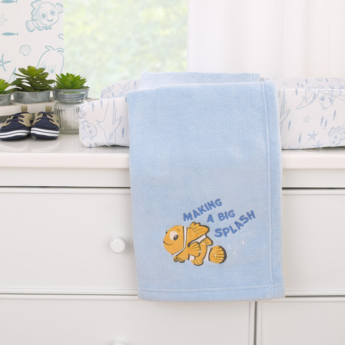 Disney Finding Nemo Cutest Little Catch Baby Blanket