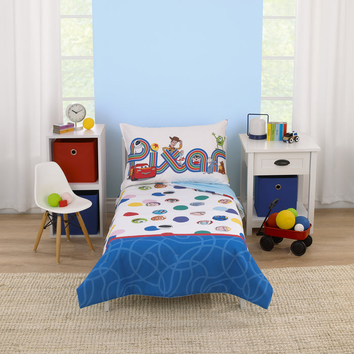 Disney Choose Happy 4pc Toddler Bed Set