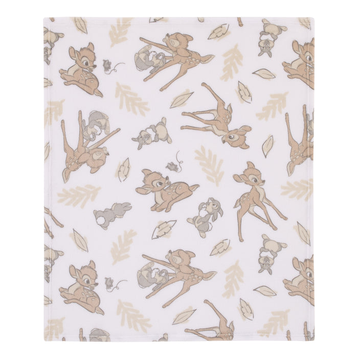 Disney B is for Bambi Plush Baby Blanket