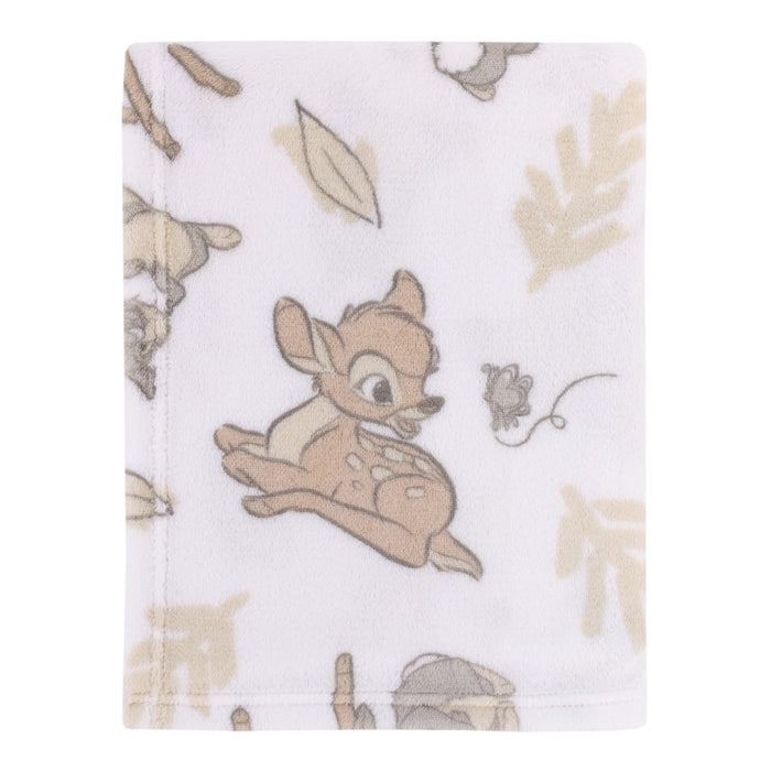 Disney B is for Bambi Plush Baby Blanket