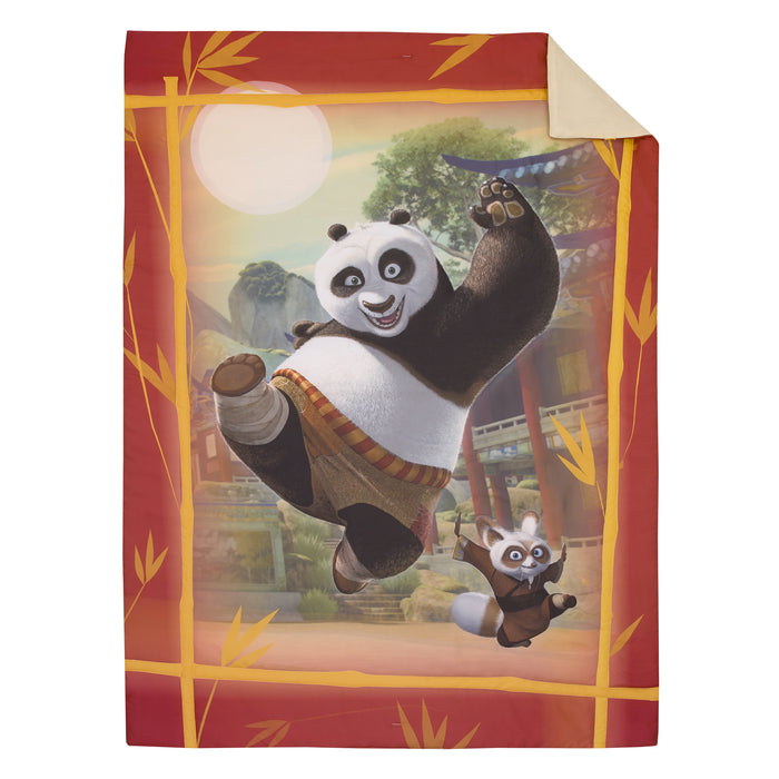 DreamWorks Kung Fu Panda Dragon Warrior 4pc Toddler Bed Set