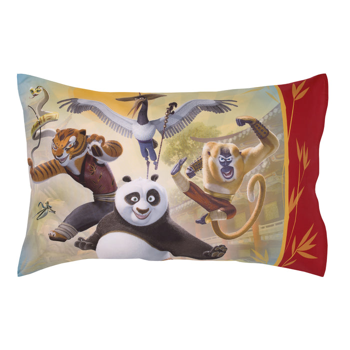 DreamWorks Kung Fu Panda Dragon Warrior 4pc Toddler Bed Set