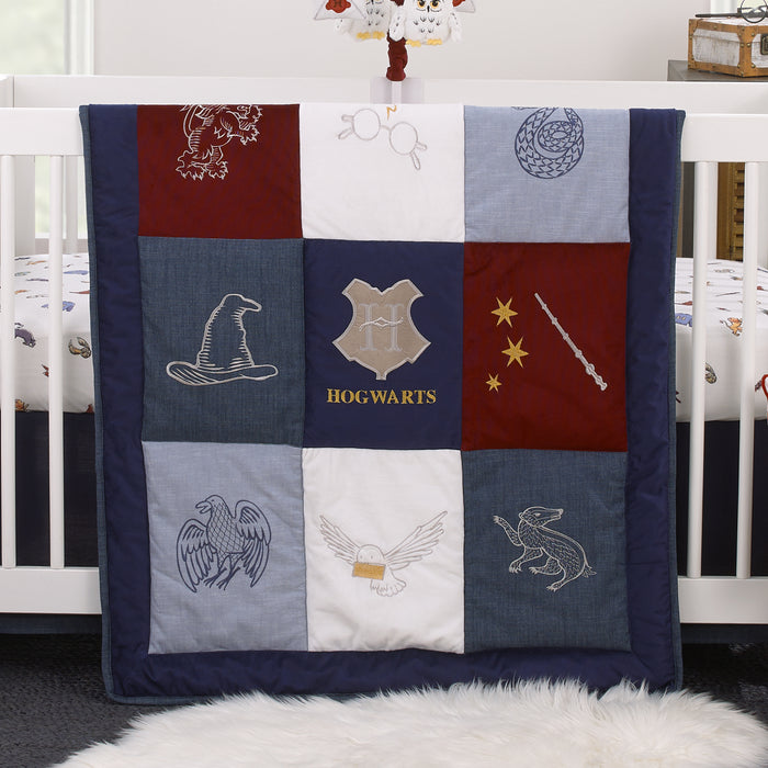 Harry Potter - Welcome Little Wizard 3 Pc Crib Set
