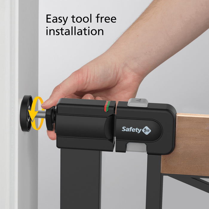 Safety 1ˢᵗ® Easy Install Modern Farmhouse Gate
