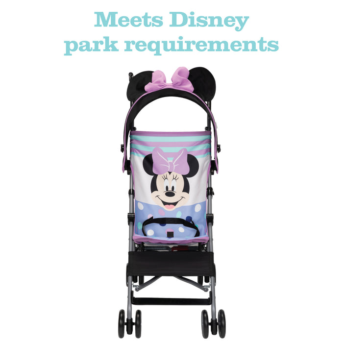 Disney Baby Umbrella Stroller with Canopy & Storage Basket-Mickey Mouse
