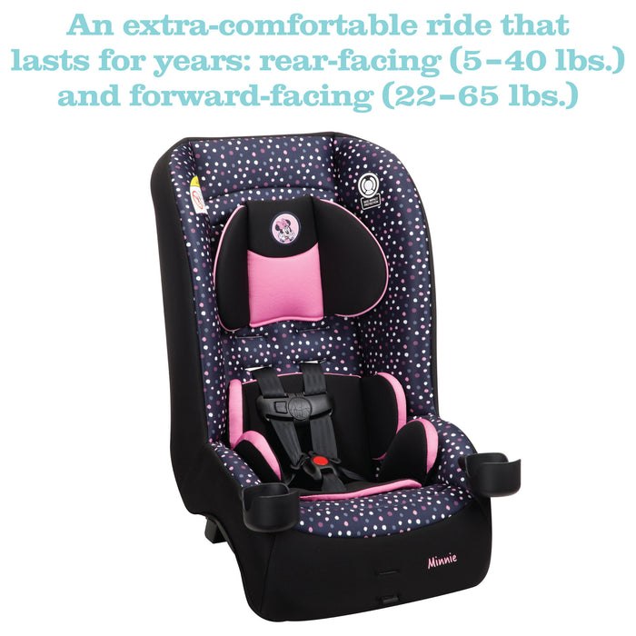 Disney Baby Jive 2-in-1 Convertible Car Seat - Minnie Dot Party
