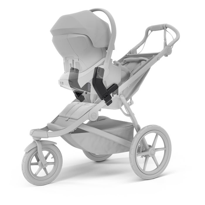 Thule Urban Glide 3 & 4 wheel single car seat adapter for Maxi-Cosi® Black