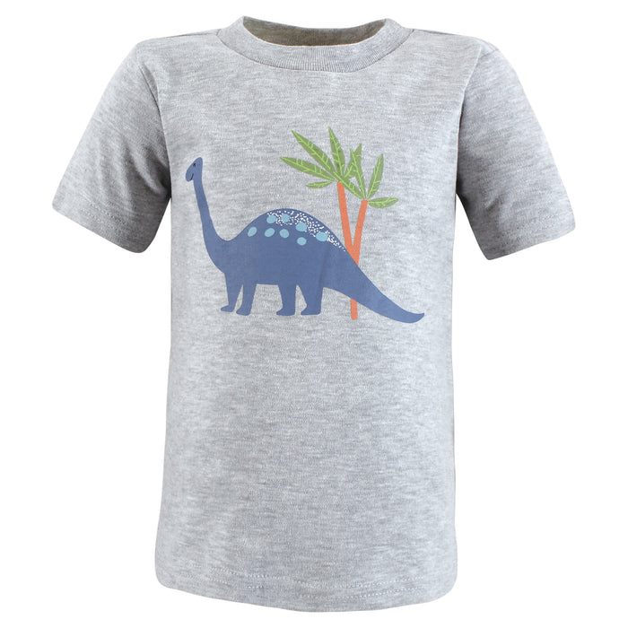 Hudson Baby Boy Short Sleeve T-Shirts, Dinosaur