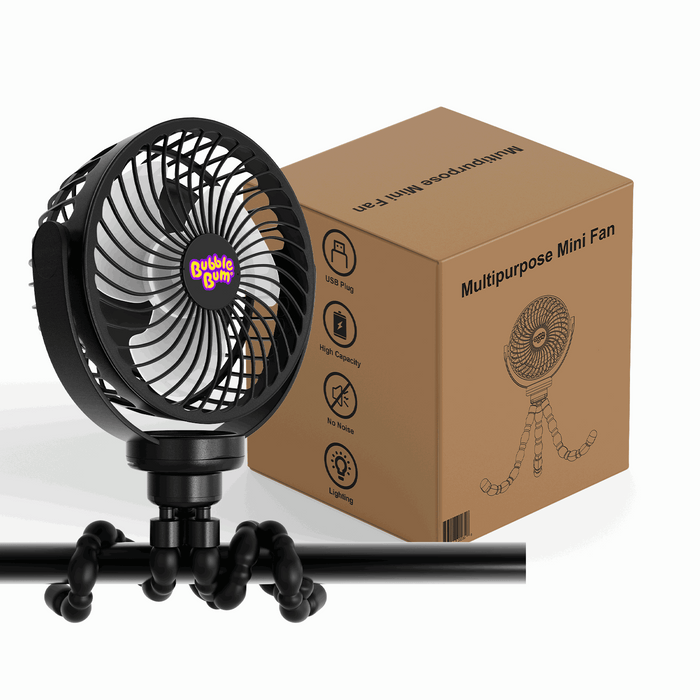 BubbleBum Clip on Portable Fan