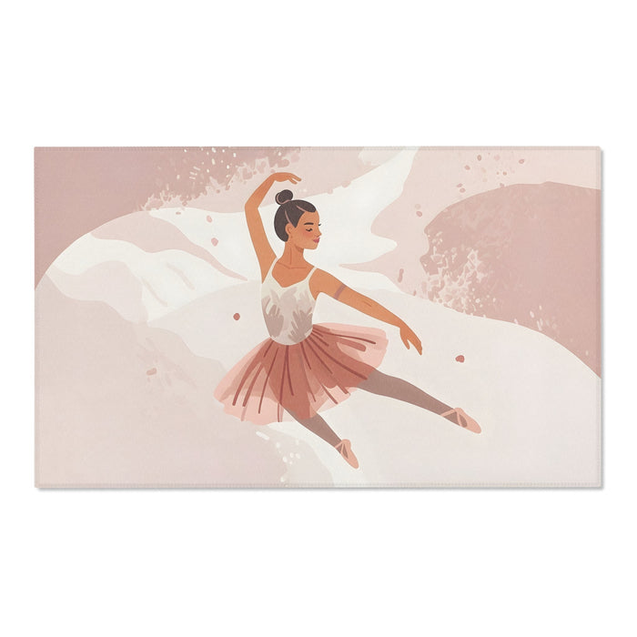 TeepeeJoy Nursery and Kids Ballerina Rug - Tutu Magic