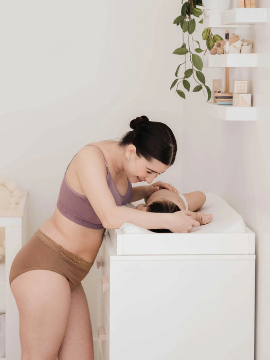 Kindred Bravely High-Waisted Postpartum Underwear Pack | Dusty Hues